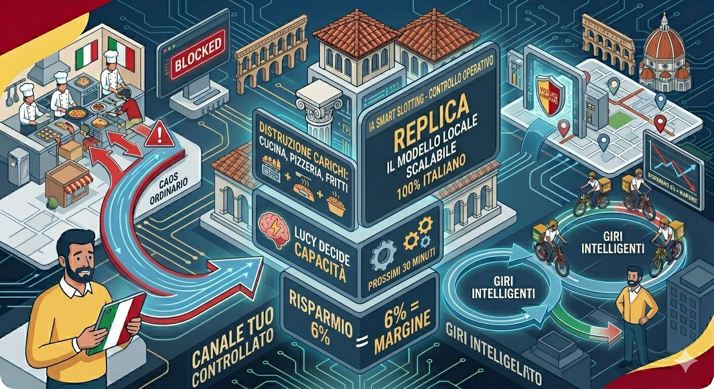 Cucina organizzata e smart slotting Vorrei Ordinare