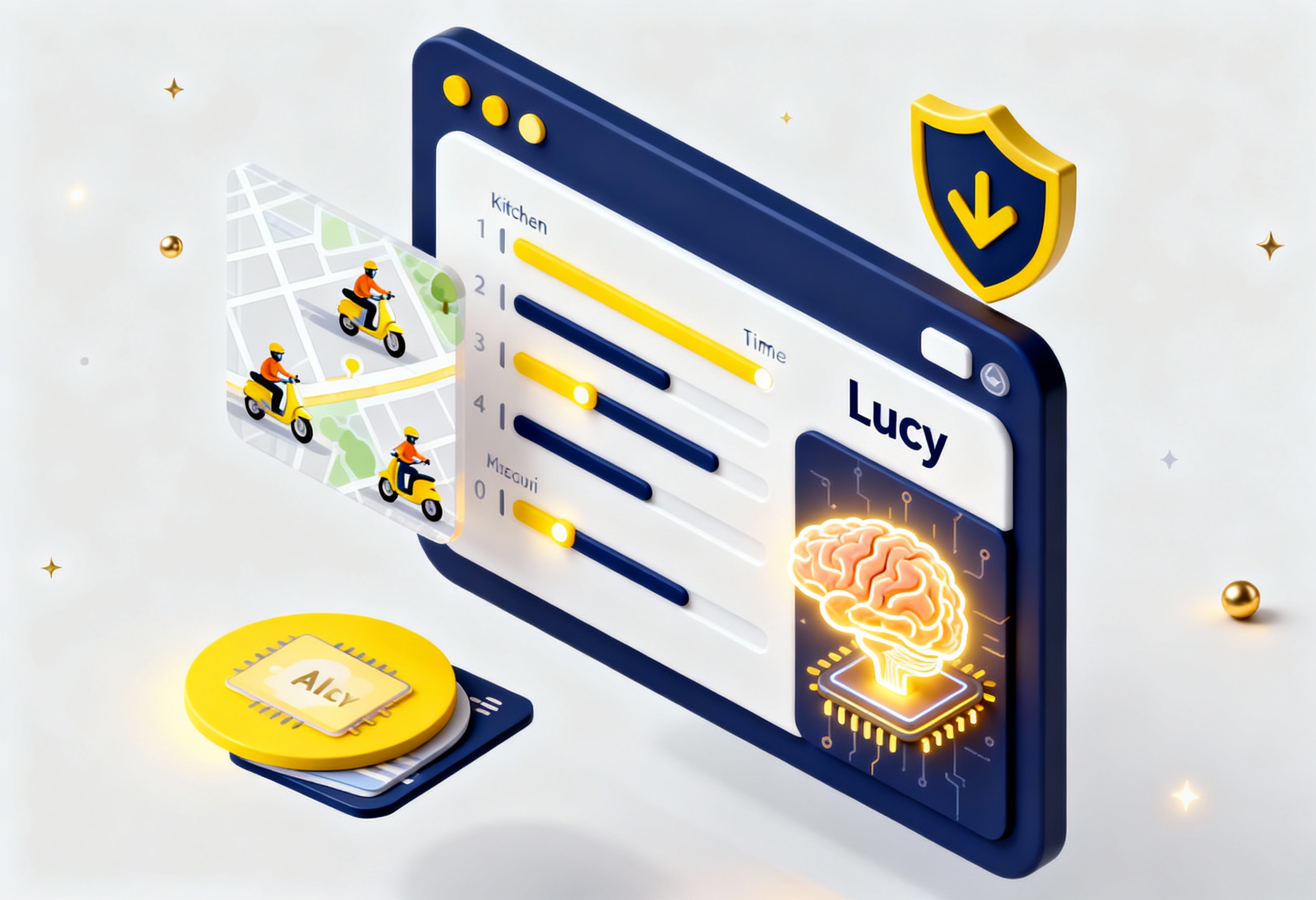 Laboratorio di sviluppo Vorrei Ordinare con Lucy e gestione slot