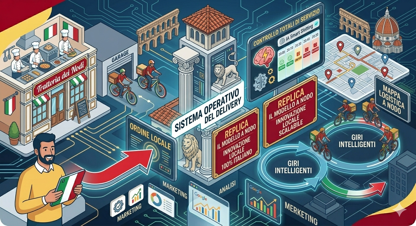 Sistema Operativo Delivery con Tecnologia Italiana 100%